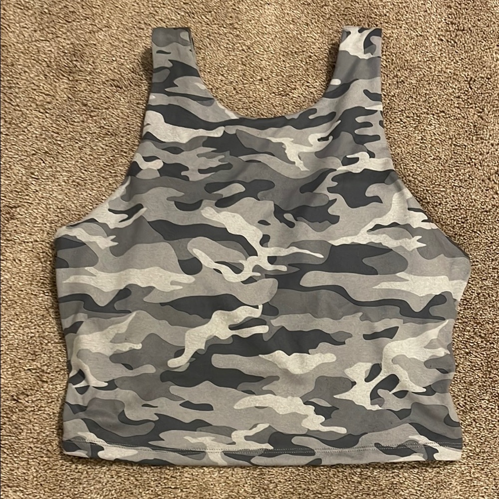 Camo Print Women's Tank Top
